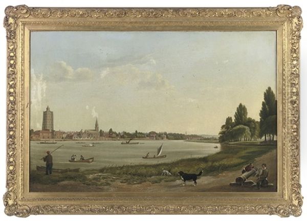 Two Timber Merchants And Their Faithful Companions - view 1