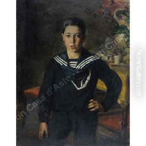 Ritratto Di Guido Carmelli, Poi Medico Cardiologo by Carlo Wostry