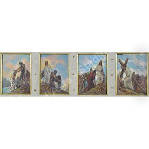 Scene Della Via Crucis (4 Works)