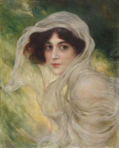 Ritratto Di Giovane Donna by Carlo Wostry