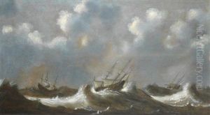 Shipping In A Stormy Sea Shipping In A Stormy Sea