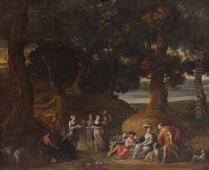 Paesaggio Con Viandanti Paesaggio Con Viandanti