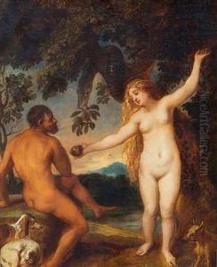 Adam And Eve by Frans Wouters
