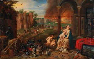 An Allegory Of Touch by Frans Wouters
