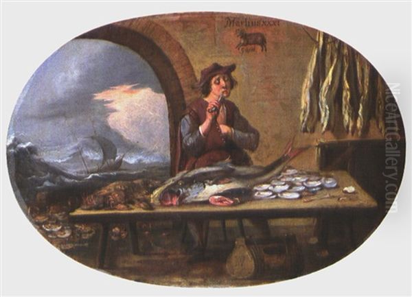 Der Fischverkaufer - view 1