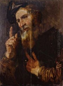 Study Of A Man, Philosopher by Jan Wouters