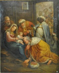 L'adoration Des Mages by Jean Francois de Wouters