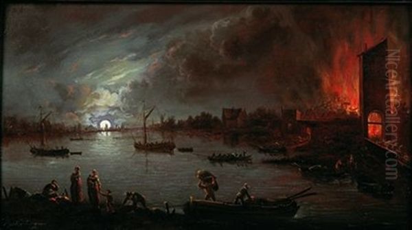 Incendie Au Clair De Lune - view 1