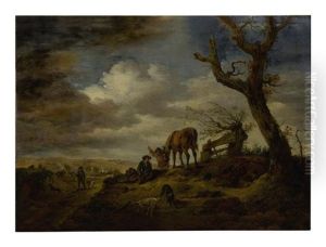Rabbit Huntsmen On Their Way Home Rabbit Huntsmen On Their Way Home