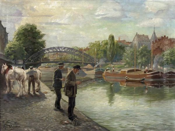 Angler An Der Saar - view 1