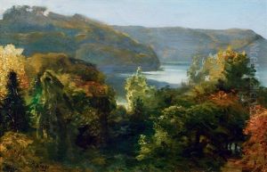 Near Gremsmuhlen by Joachim Hinrich (Hinnerk) Wrage