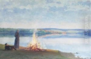 Strandbrasa I Nordisk Sommarnatt by Maria Wrangel