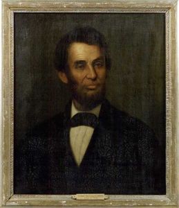 Portrait Of Abraham Lincoln