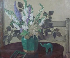 Still Life With Foxgloves Still Life With Foxgloves