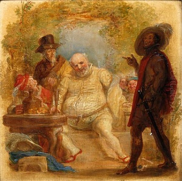 Falstaff, A Scene From Henry Iv - view 1