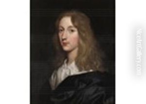Portrait Of A Gentleman, Possibly Rupert Of The Rhine by John Michael Wright