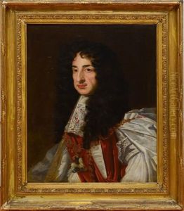 Portrait Of Charles Ii Wearing The Order Of St. George