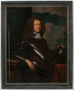Portrait Of Henry, 3rd Lord Arundel Of Wardour (and Keeper Of The Privy Seal) In Armour by John Michael Wright
