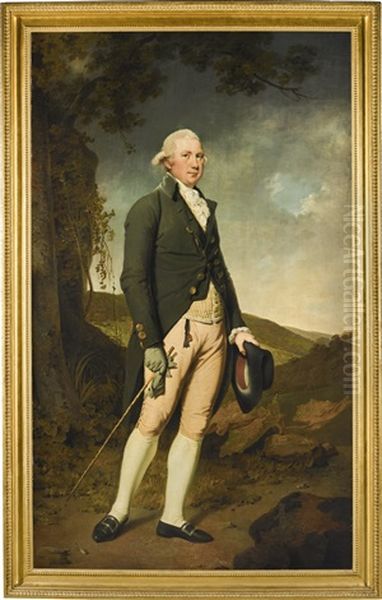 Portrait Of Susannah Arkwright, Mrs Charles Hurt (1762-1835) And Her Daughter Mary Anne; Portrait Of Charles Hurt Of Wirksworth (1758-1834) - view 1