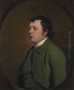 A Portrait Of John Hope (d. 1819) by Josepf Wright Of Derby