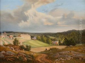Hogfors Factory by Magnus Von Wright
