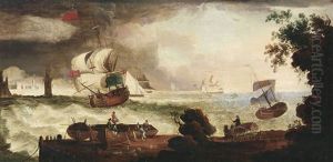 The Fishery by Richard (of Liverpool) Wright