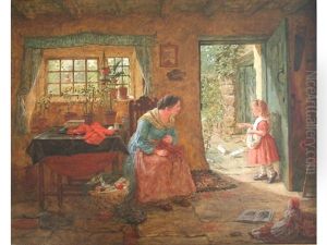 Feeding The Doves by Robert W. Wright