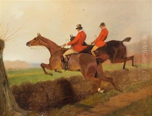 Taking A Fence And Over The Fence by George Wright