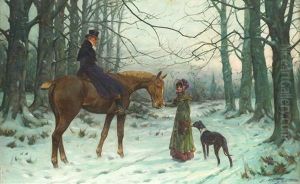 A Chance Encounter, Going Away; A Pair Each by George Wright