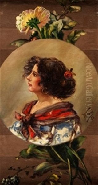 Dama Con Panuelo - view 1