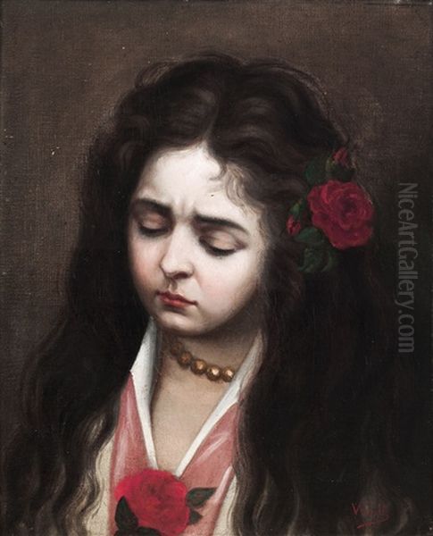 Joven Con Rosas - view 1