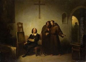 Murillo Pintando En El Convento De Los Capuchinos