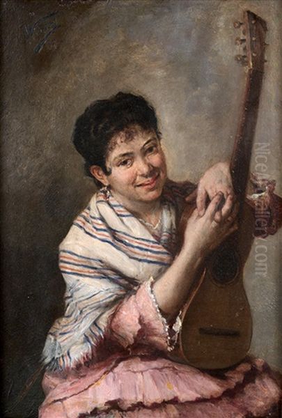 Joven Con Guitarra - view 1