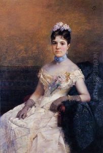 Retrato De Dona Athanasia Angosto Y Lapizburu by Manuel Wssel De Guimbarda