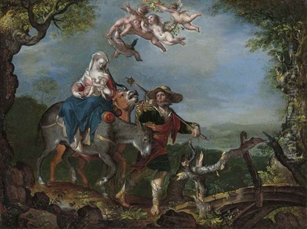 The Flight Into Egypt - view 1