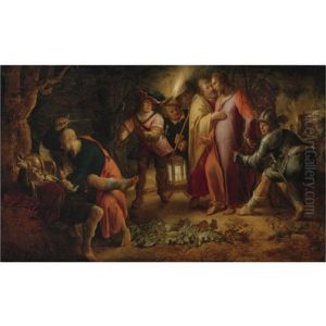 The Betrayal Of Christ by Peter Wtewael