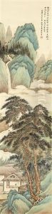 Studio Amidst Pine Grove by Wu Guxiang