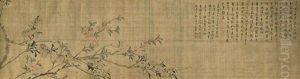 Peach Blossoms by Wu Xizai