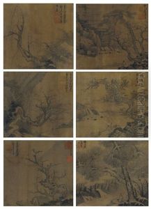 Landscapes (album W/6 Works) by Wu Zhen