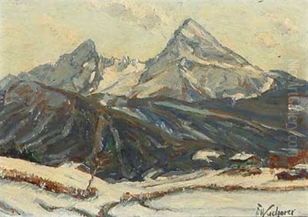 Blick Auf Den Watzmann Im Winter - view 1