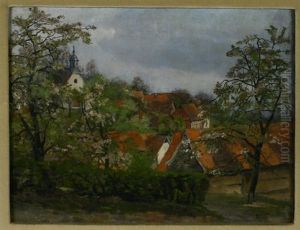 Blick Auf Kirche In Mammolshain Blick Auf Kirche In Mammolshain