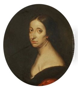 Queen Kristina (1626-1689) by Abraham Wuchters