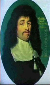 Portraet Af Rentemester, Statholder I Kobenhavn Christoffer Gabel (1617-1673) by Abraham Wuchters