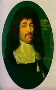 Portraet Af Rentemester, Statholder I                       Kobenhavn Christoffer Gabel (1617-1673)