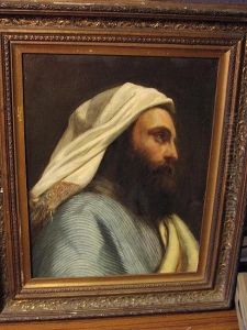 Portrait Of A Middle Eastern Gentleman by Maria Burnham Brook
