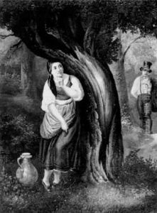 Begegnung Im Wald by Eduard Wuger