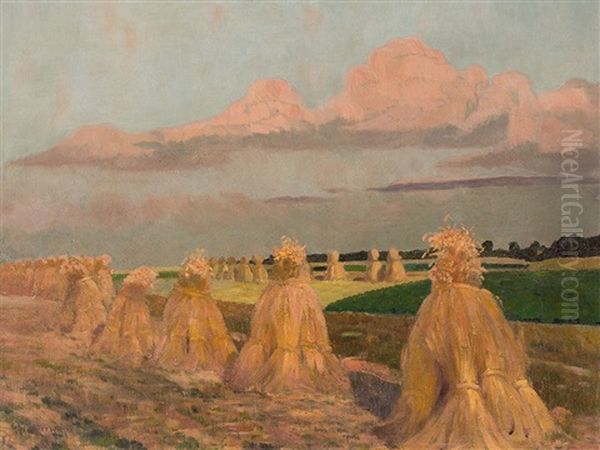 Haystacks - view 1