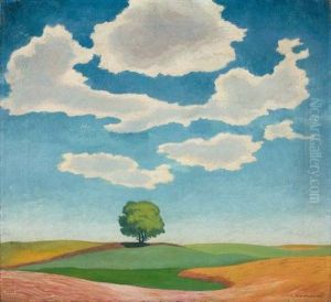 Sommerlandschaft by Gustav Wunderwald