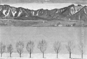 Schweizer Seenlandschaft by Ernst Wurtenberger