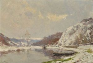 L'ourthe En Hiver L'ourthe En Hiver